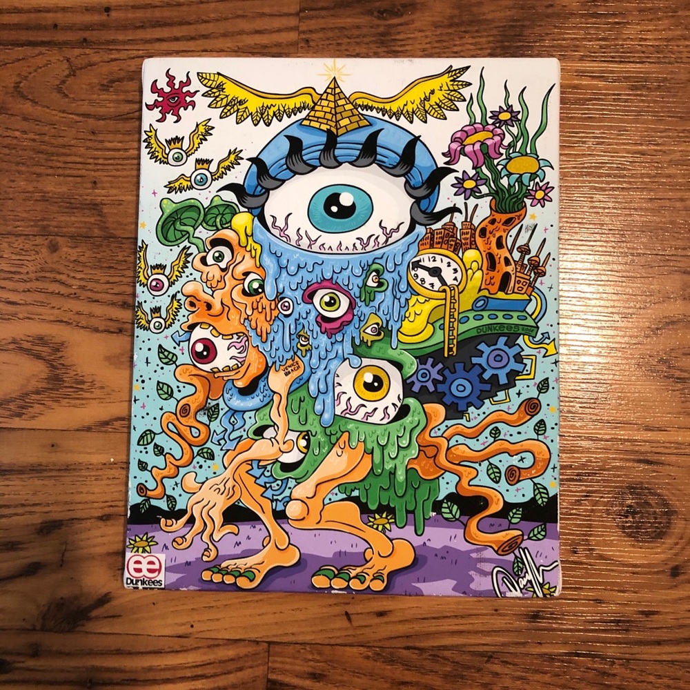(Sold) Dunkees Canvas Art